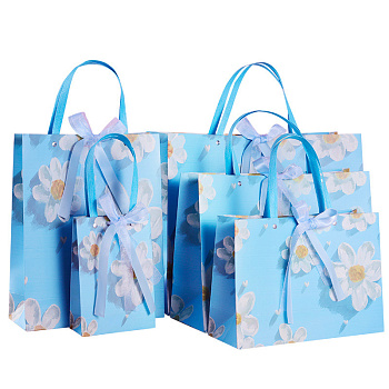 Пакет подарочный Yokee Flowers 32*25см