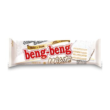 Вафли Beng-Beng с кремовой начинкой и кокосовой стружкой 22г