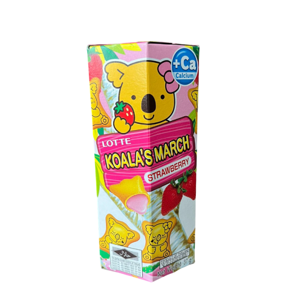 Pechene Koala Marsh s shokoladom vkus klubniki 37g