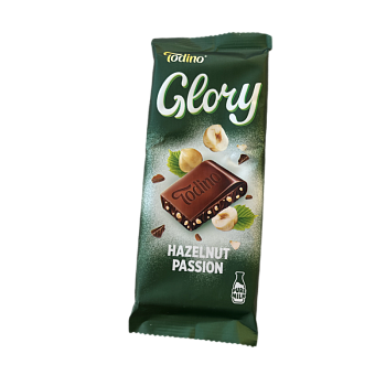 Шоколад Todino Glory Hazelnut с дробленным фундуком 75г