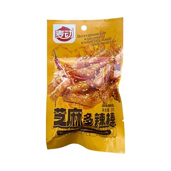 Соевое мясо jaido с острым перцем и кунжутом 18г