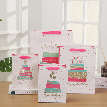 Пакет подарочный Snax Happy Bisthday 18x23x10