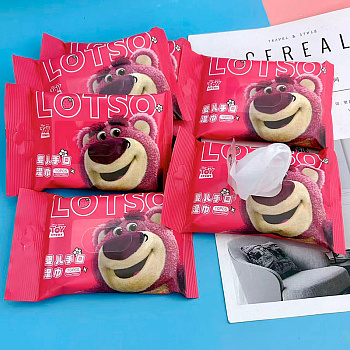 Салфетки влажные Snax Disney Lotso 10шт