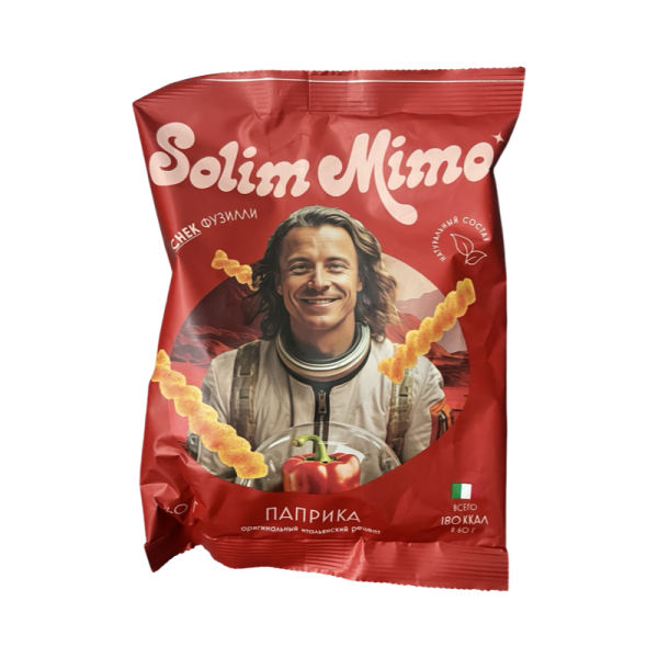 Snek Solim Mimo pshenichnyy so vkusom papriki 60gr