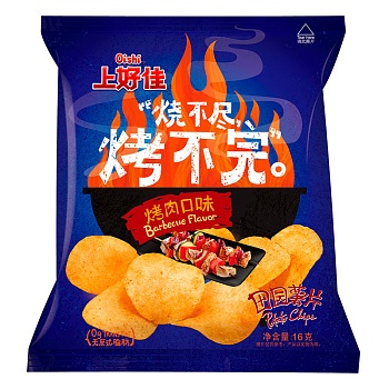 Чипсы Oishi Барбекю 12г