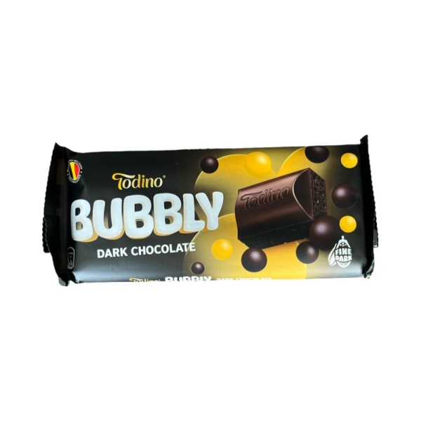 Shokolad Todino Bubbly poristyy temnyy 90g