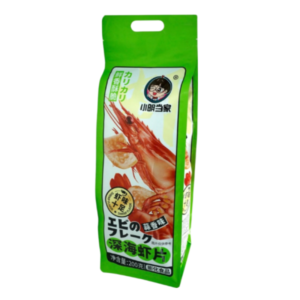 Chipsy Dangjia so vkusom krevetki s chesnokom 200g.