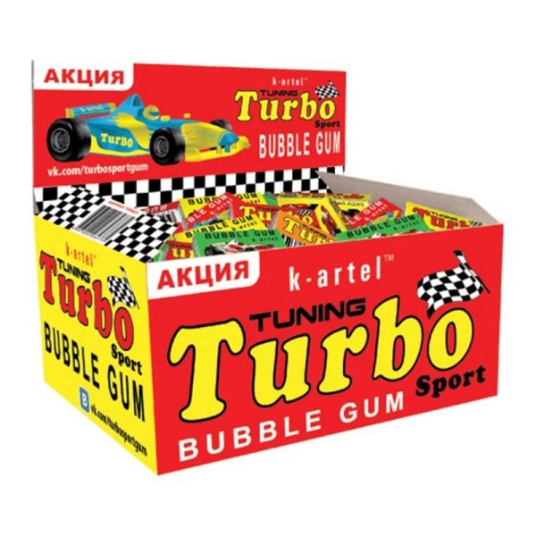 Zhevatelnaya rezinka Turbo 4,5g