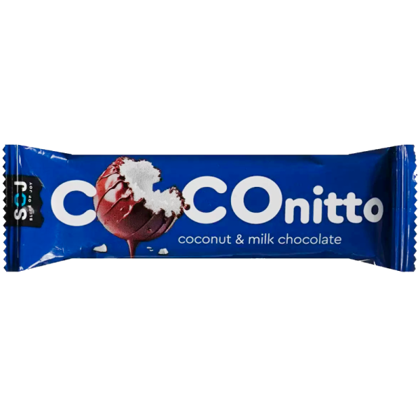 Batonchik COCOnitto kokos s vanilno-slivochnym vkusom 40g
