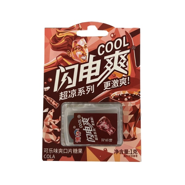 Plastinki myatnye Lightning Cool Kola 10g