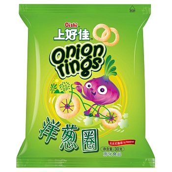 Чипсы Oishi Onion Rings луковые 30г