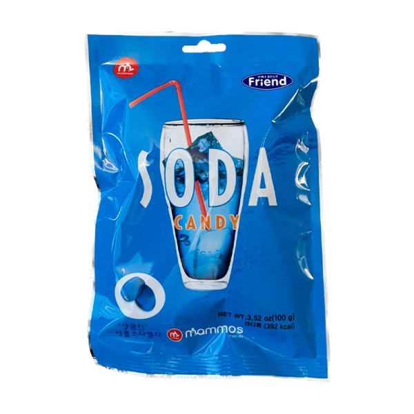 Konfety Candy Soda Yablochnaya soda 100g