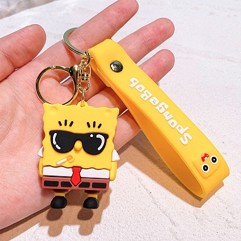 Брелок Yokee SpongeBob with glasses