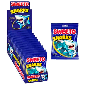 Мармелад Sweeto Shark акулы 80г