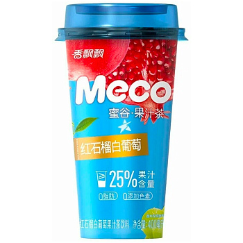 Фруктовый чай Meco со вкусом граната и белого винограда 400мл