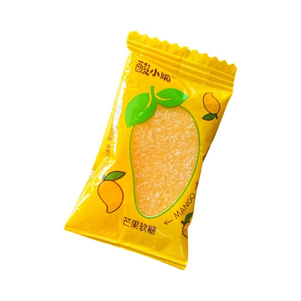 Marmeladnye konfety Suanxiaomei so vkusom Mango