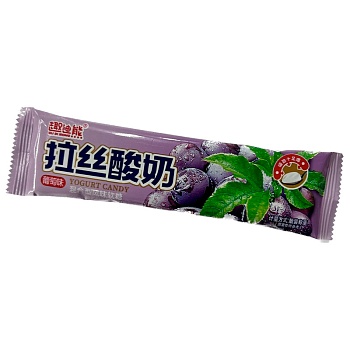 Конфеты жевательные Qu Di Xiong Виноград 13г