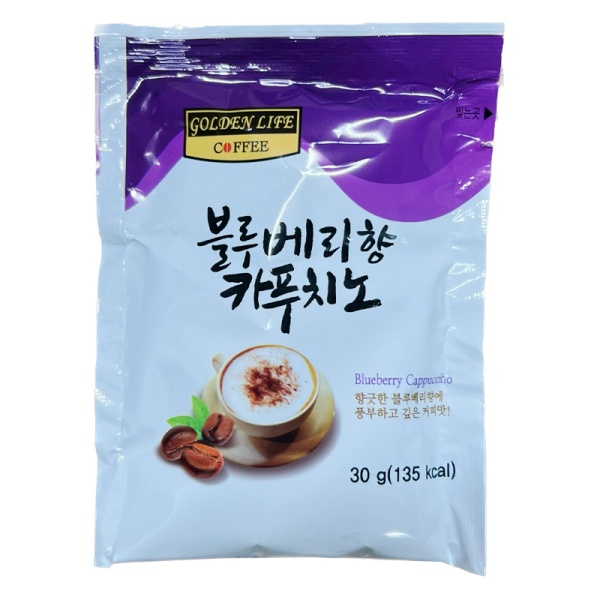 Kofe bystrorastvorimyy GL Blyuberri Kappuchino 30g