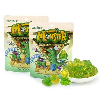 Мармелад Wisichi Monster Динозавры 50г