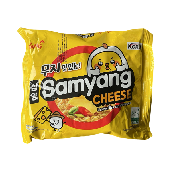 Lapsha bystrogo prigotovleniya Samyang so vkusom syra 120g