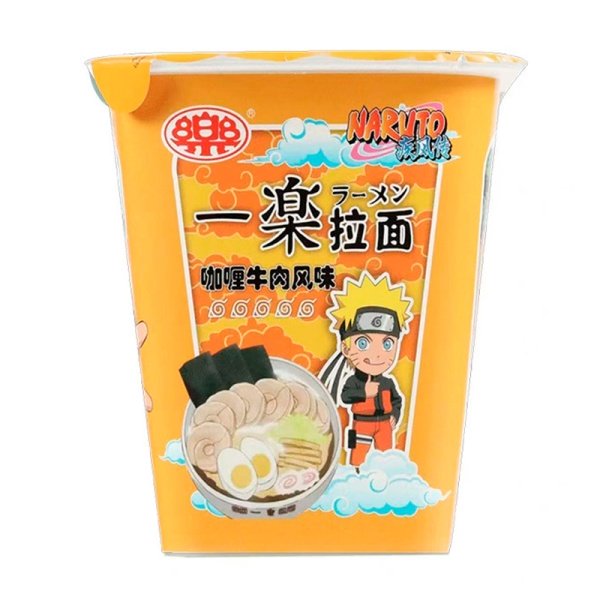 Lapsha ramen Yile Naruto s govyadinoy i karri 100g