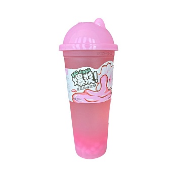 Напиток Guotingxingyu Bao Jiang Bubble Tea с желейными шариками со вкусом сакуры 620мл 