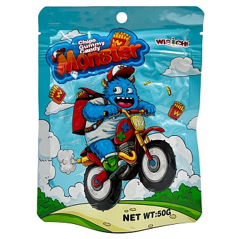Жевательные конфеты Wisichi Monster Картошка фри 50г