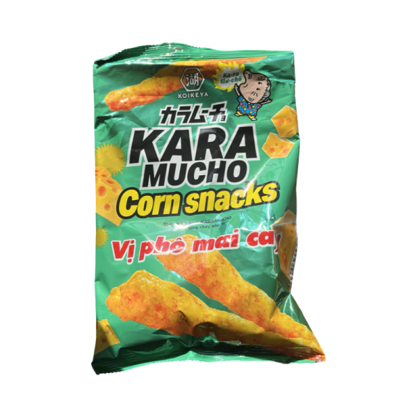 Kukuruznye chipsy Karamucho so vkusom pryanogo syra 57 gr