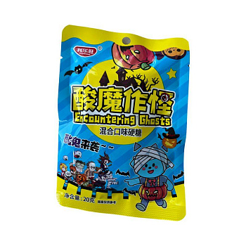 Конфеты Lilewang кислые фруктовые 20г