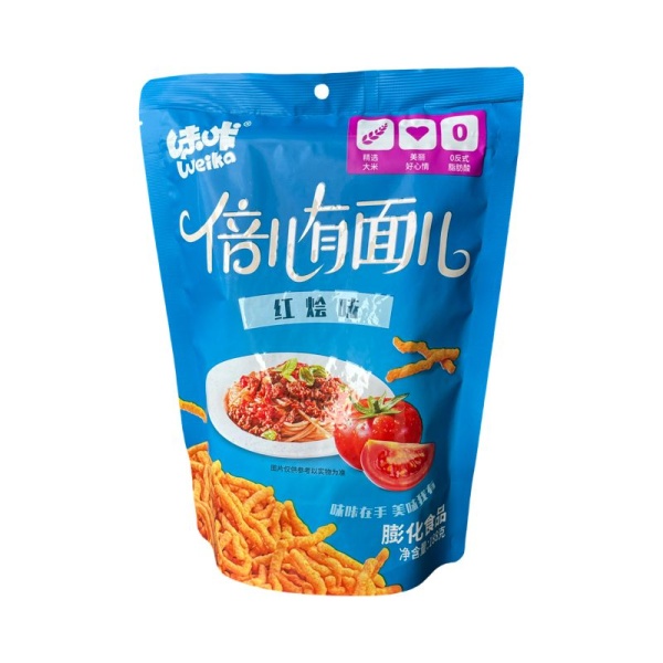 Chipsy Beier Youmian kukuruznye so vkusom krasnogo ragu 188g