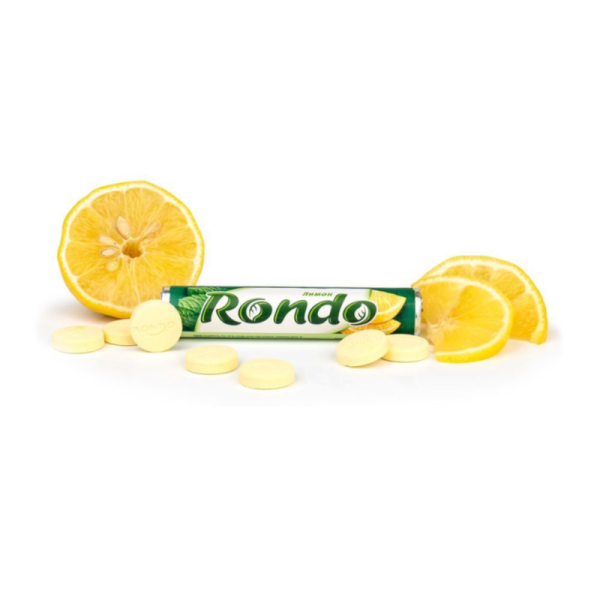 Konfety Rondo so vkusom limona i myaty 30g