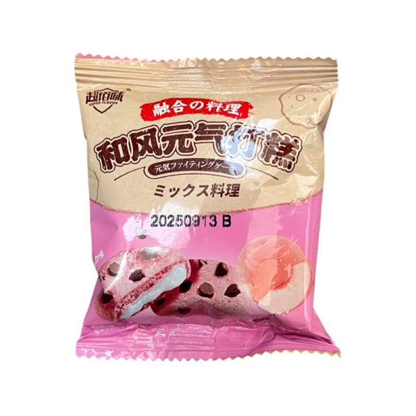 Pechene Super Flavor marshmellou s shokoladnoy kroshkoy i persikom 30g