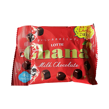 Шоколад Гана молочный Lotte м/у 37г