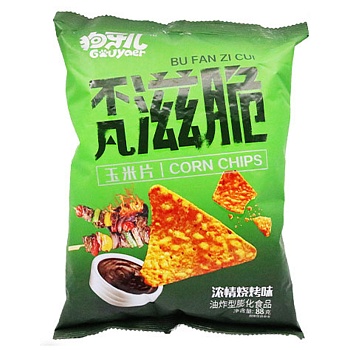 Чипсы Gouyaer Triangl шашлык барбекю 88г