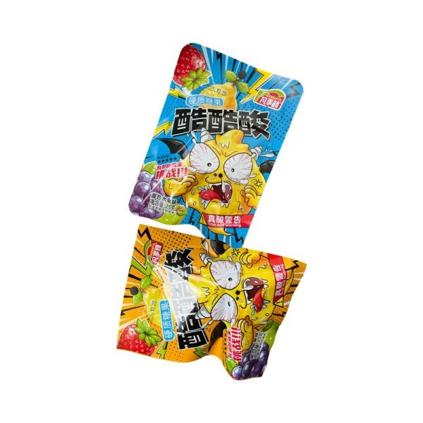 Konfety Anshiya super kislye fruktovoe assorti 25g