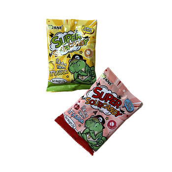 Конфеты Ujane Super Sour супер кислые со вкусом колы 46г