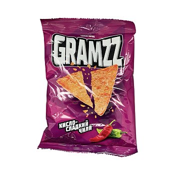 Чипсы кукурузные Gramzz кисло-сладкий чили 55г