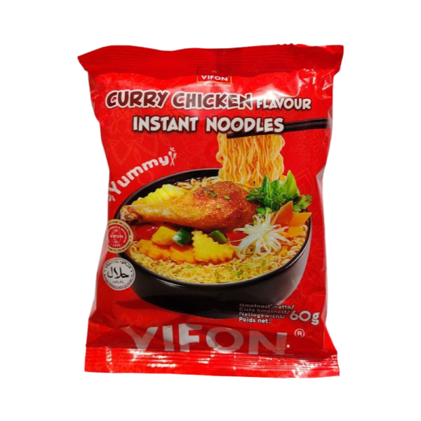 Lapsha VIFON so vkusom kuritsy karri 60g