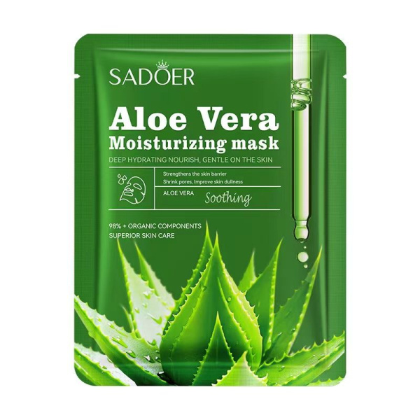 Maska Sadoer dlya litsa uvlazhnyayushchaya s aloe vera 25g