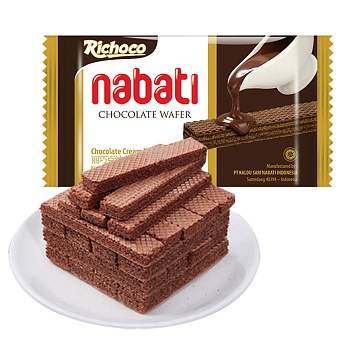 Вафли Nabati Шоколадные 56г