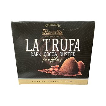 Шоколадные конфеты Fiorella La Truffa milky трюфель тёмный шоколад180г