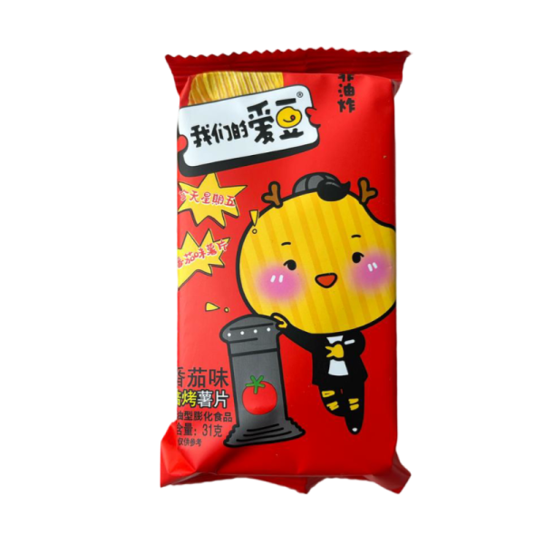 Chipsy Weilong s tomatnym vkusom 31g