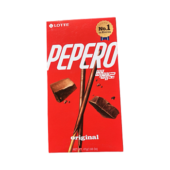 Соломка Pepero Original в шоколодной глазури 47г