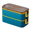 Lanchboks Yokee Y-2300 1350ml temno-zelenyy