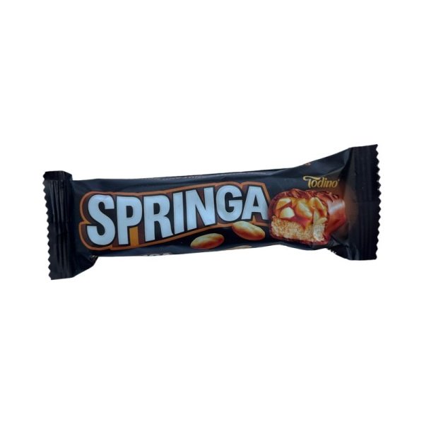 Batonchik Springa shokoladnyy Arakhis-Nuga-Karamel 45g