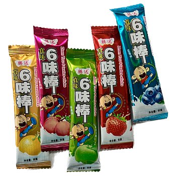 Леденец на палочке True Taste Фруктовый микс 4г 