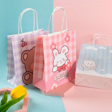 Paket podarochnyy Yokee Flower 21*18sm
