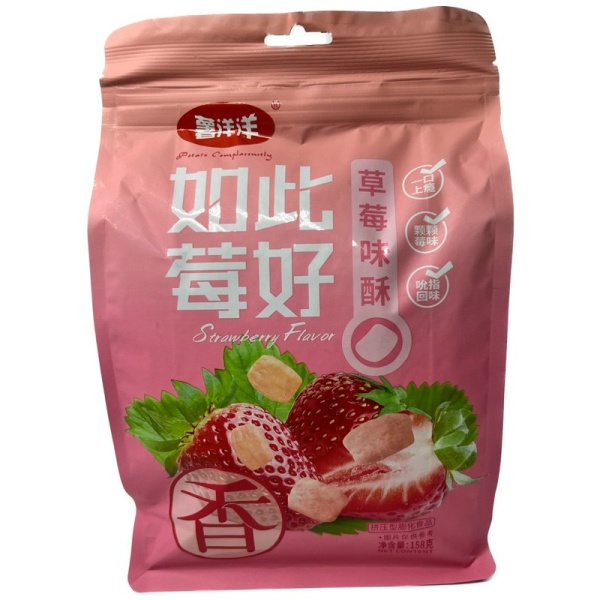 Chipsy ShuYangyang So Good sladkie klubnichnye 158g