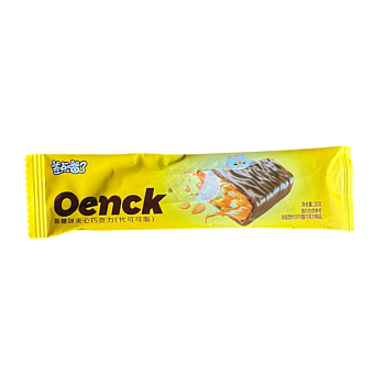 Шоколадный батончик Oenck с карамелью 20г
