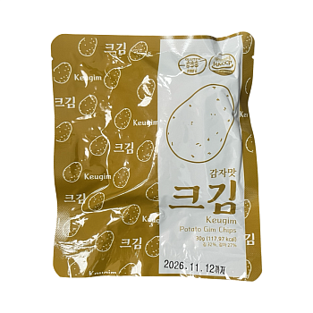Чипсы Keugim из Морской капусты с картофелем 30г